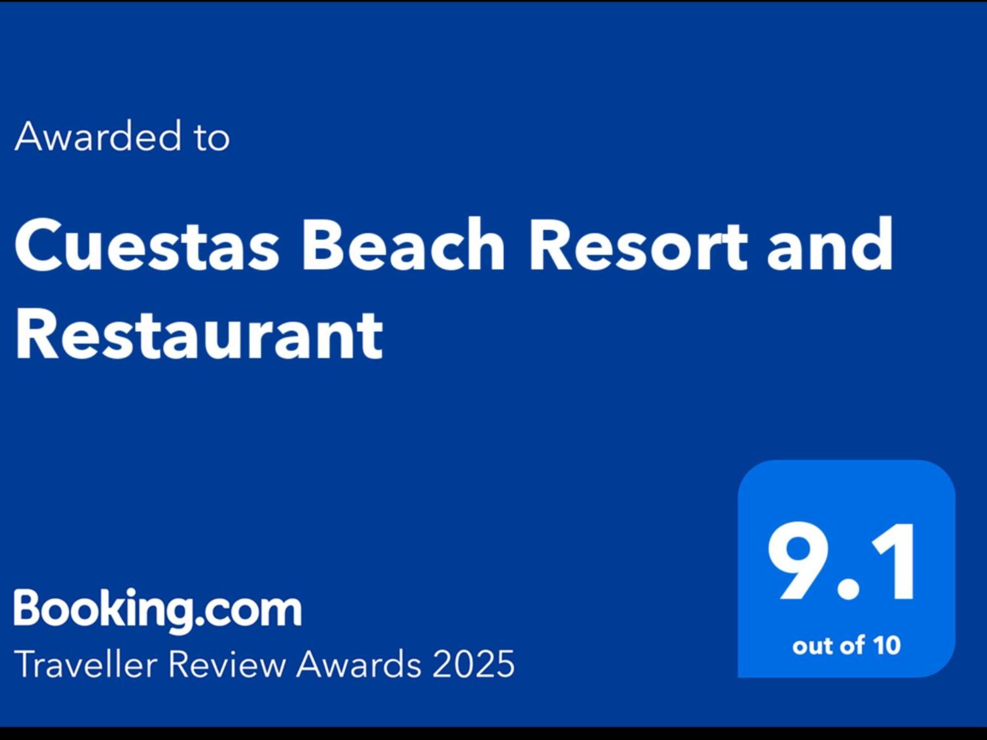 Cuestas Beach Resort And Restaurant Badian Exterior foto
